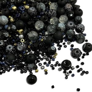 600 cuentas de cristal espaciadoras para hacer pulseras y joyas, cuentas Rondelle facetadas de obsidiana de 0.315 pulgadas con agujero para 600 cuentas de cristal espaciadoras para hacer pulseras y joyas, cuentas Rondelle facetadas de obsidiana de 0.315 pulgadas con agujero para