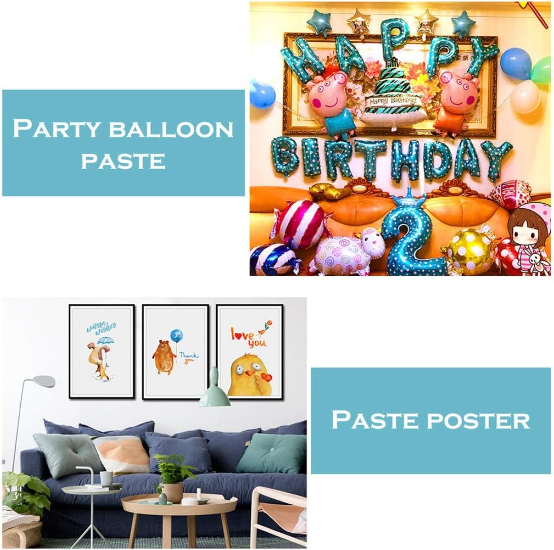 240 Pieces Removable Adhesive Poster Putty Reusable Multipurpose Mounting Tacky Putty for Hanging Pictures Poster Art Photography (White)