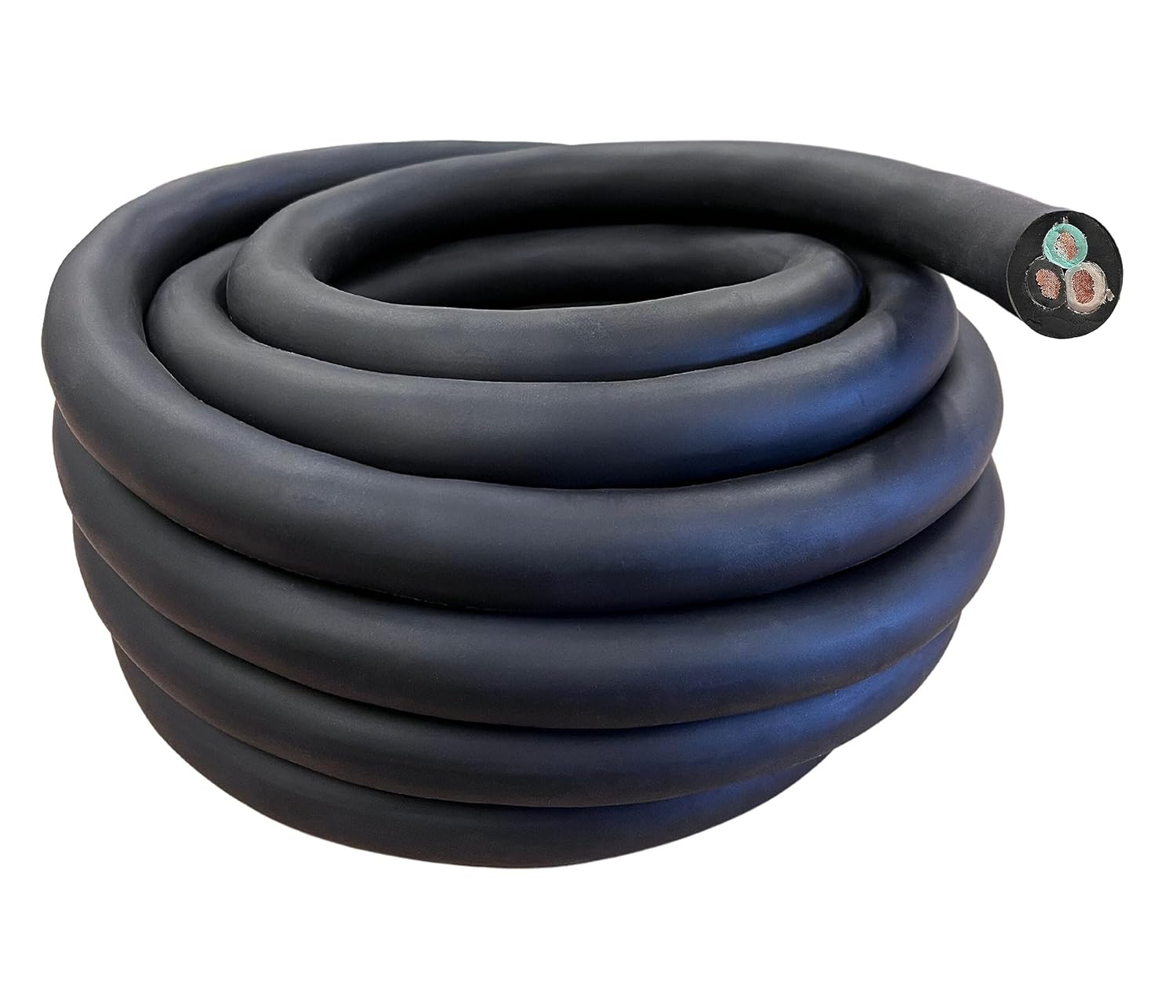 WindyNation Cable de cable SOOW SO de 5 pies 63 6 AWG – Cable de extensión de alimentación portátil de 600 V calibre 6 600 V para cargadores de