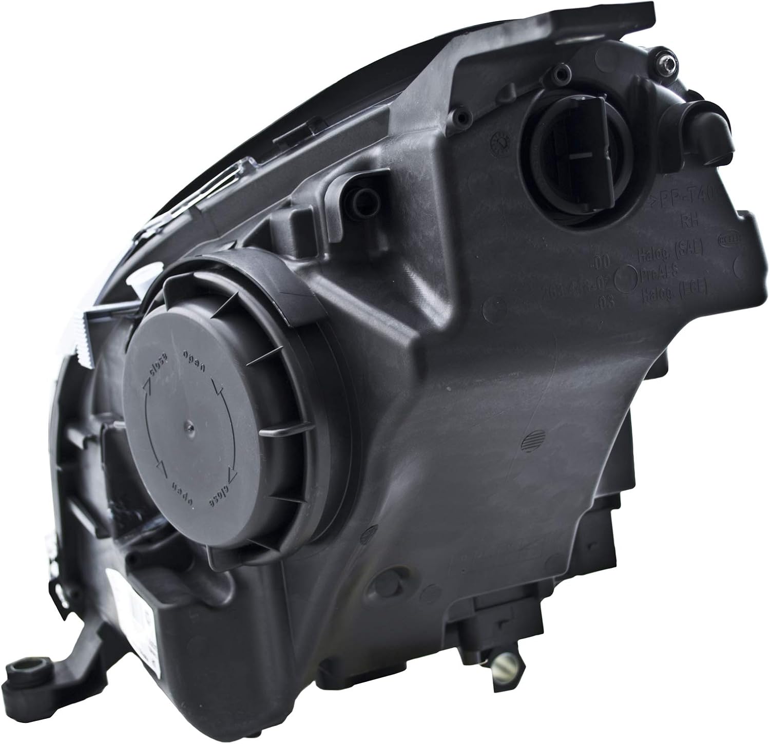 HELLA 263037061 Conjunto de faros delanteros, Mercedes-Benz Clase R (W251, V251), lado del pasajero, multicolor