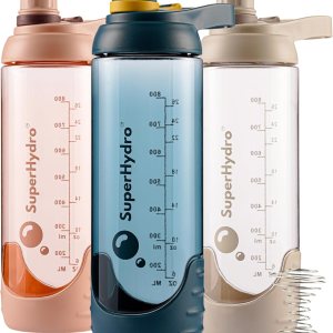 Botella mezcladora deportiva 3 unidades  30 oz  Duradera, sin BPA, a prueba de fugas, botellas de agua ecológicas Tritan ideales para viajes, Botella mezcladora deportiva 3 unidades  30 oz  Duradera, sin BPA, a prueba de fugas, botellas de agua ecológicas Tritan ideales para viajes,