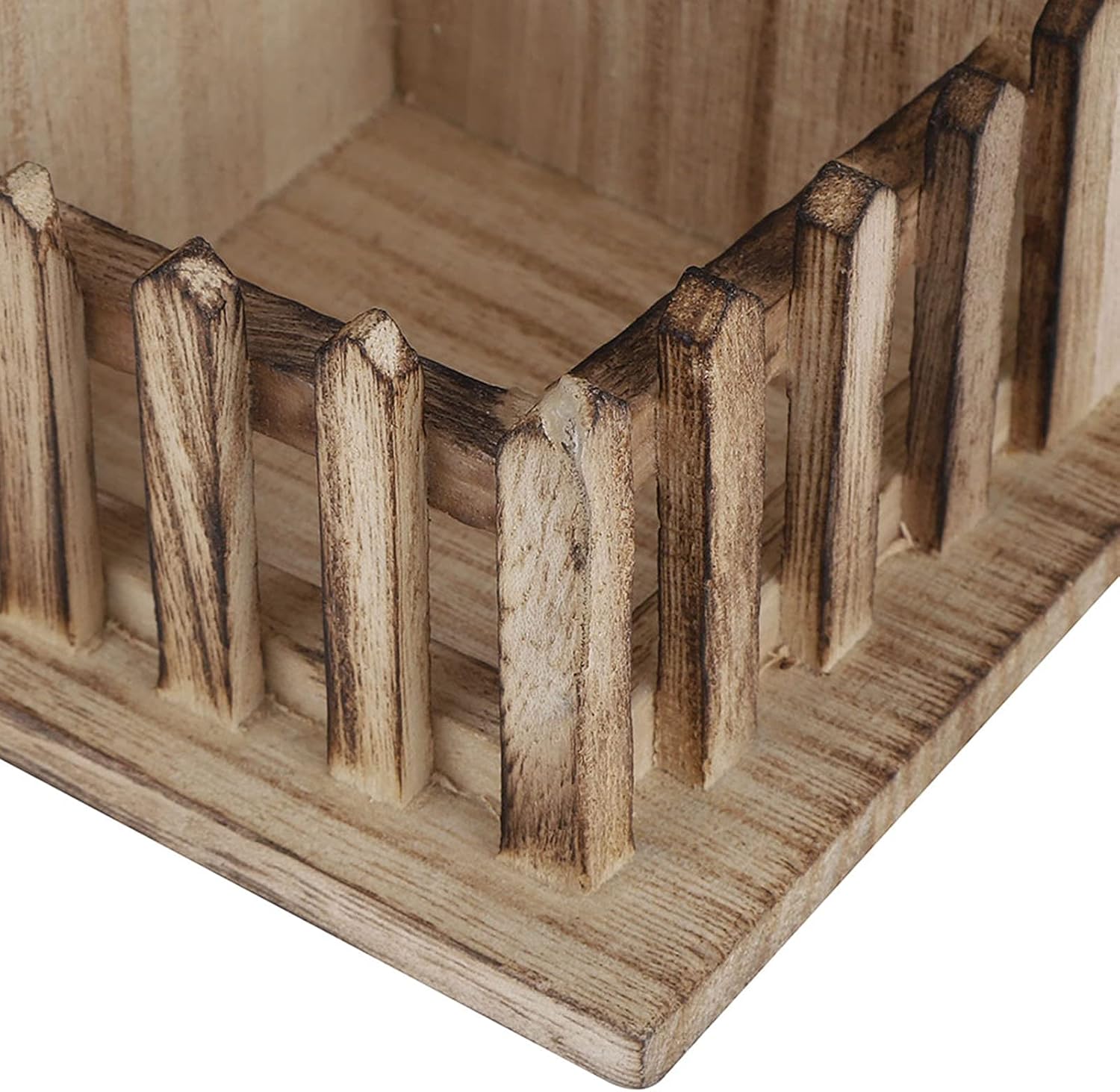 Fydun Casa de madera para pájaros, pequeña caja de pájaros para jardín, casa de pájaros, suministros para mascotas, decoración para hombres y mujeres