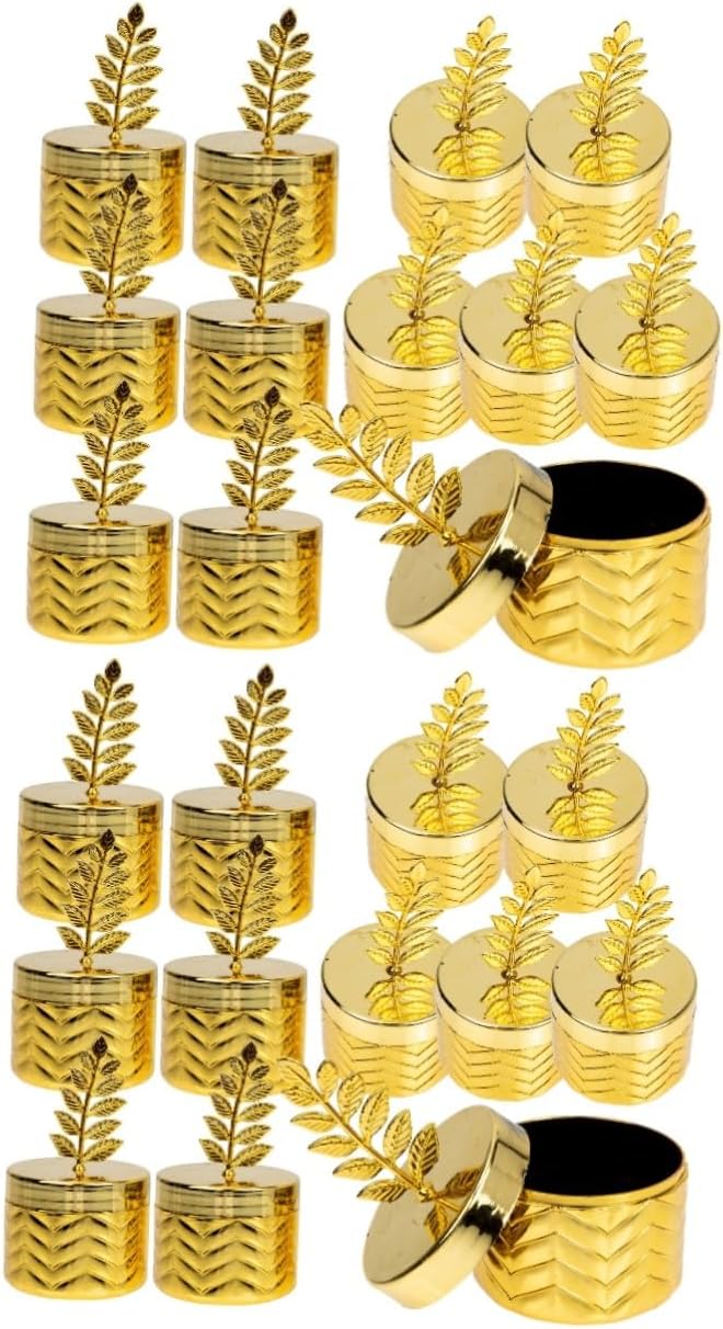 NOLITOY Paquete de 24 piezas de regalos de pastelería para recipientes de galletas para servir pasteles de Navidad y festivales, golosinas