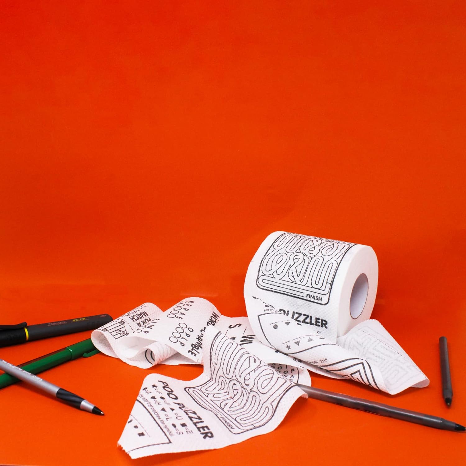Rollo de papel higiénico novedoso, rollo de papel higiénico para baño, divertido papel higiénico, regalos de broma, regalos divertidos de broma,