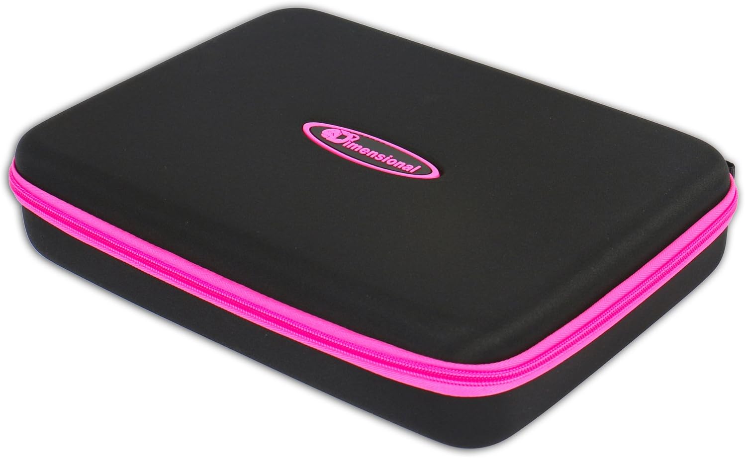 eD Elite – Funda de almacenamiento para tus gafas 3D activas con 4 paños de limpieza de microfibra para gafas 3D con brazos plegables de