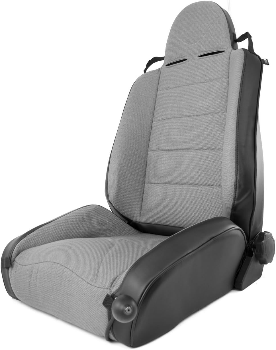 Rugged Ridge  Asiento de carreras XHD Off Road, reclinable, gris  13416.09  Compatible con Jeep Wrangler TJ 1997-2006