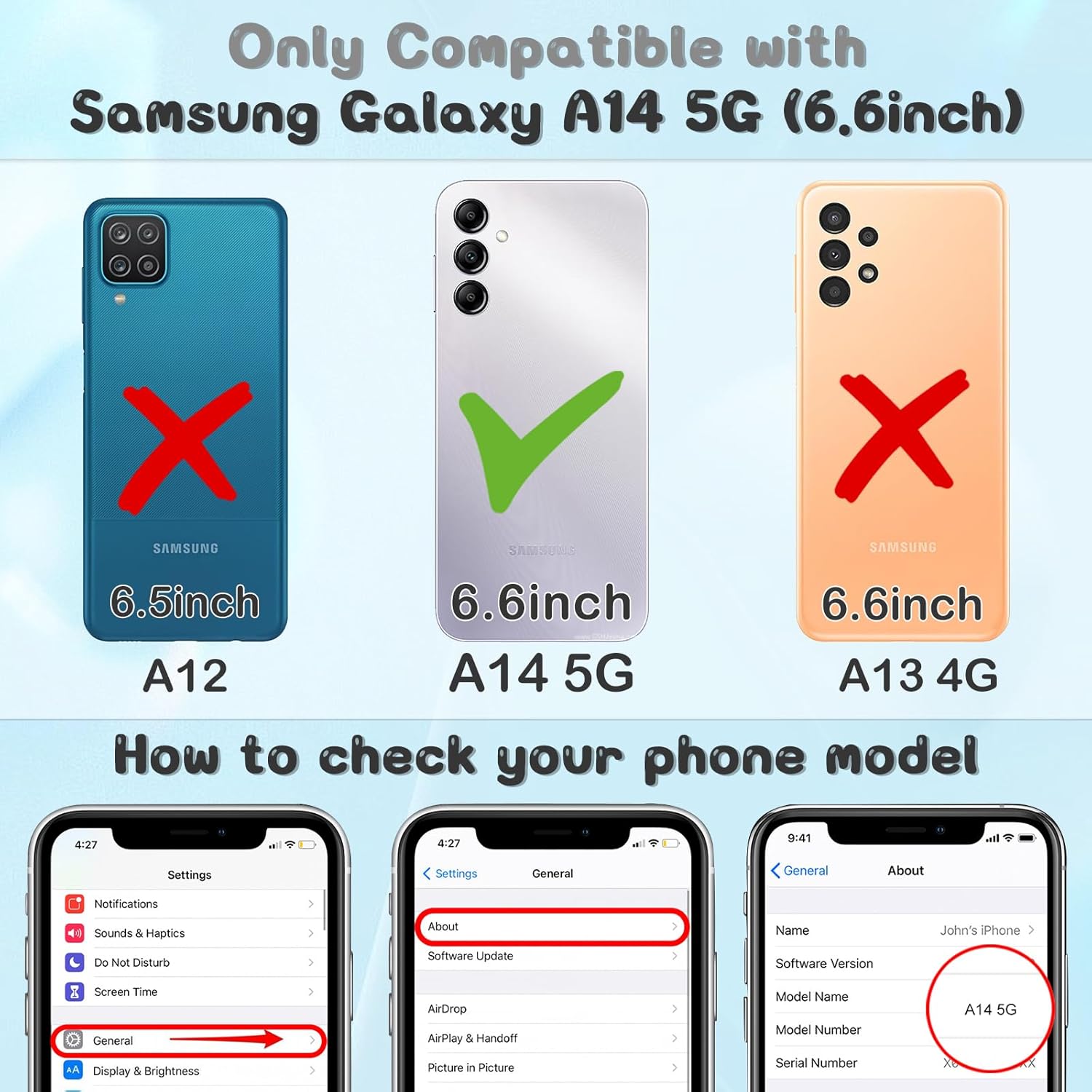 oqpa Funda para teléfono Galaxy A14 5G con diseño de personajes 3D de dibujos animados para niños, niñas, mujeres, adolescentes, funda Kawaii única