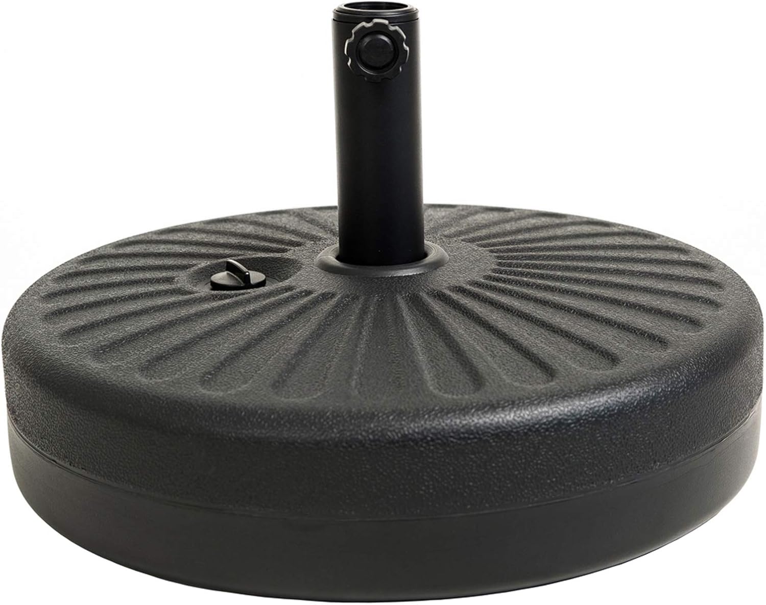 Sombrilla C-Hopetree Cantilever Offset para exterior, con base pesada