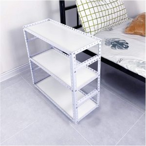 Estantería pequeña de 3 estantes de metal y madera con estantes de ruedas móviles, soporte de libros resistente, estantería de exhibición para Estantería pequeña de 3 estantes de metal y madera con estantes de ruedas móviles, soporte de libros resistente, estantería de exhibición para