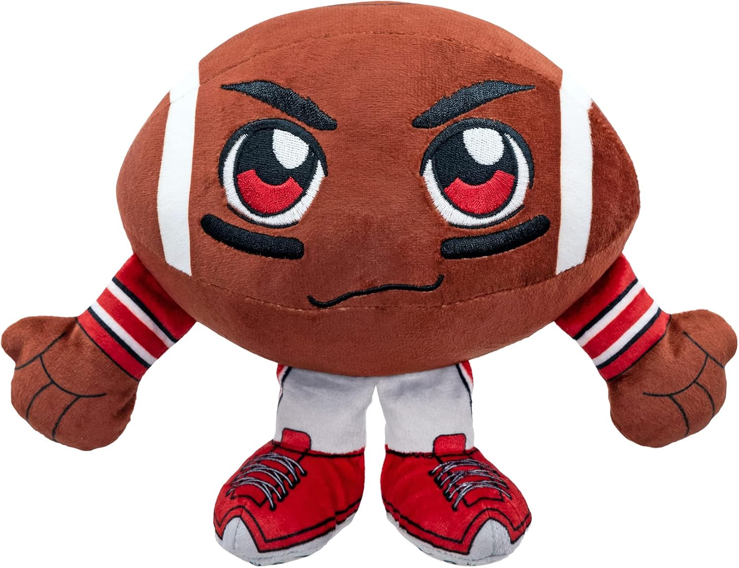Bleacher Creatures Ohio State Buckeyes Kuricha – Peluche de fútbol sentado de 8 pulgadas, suave inspirado en Chibi