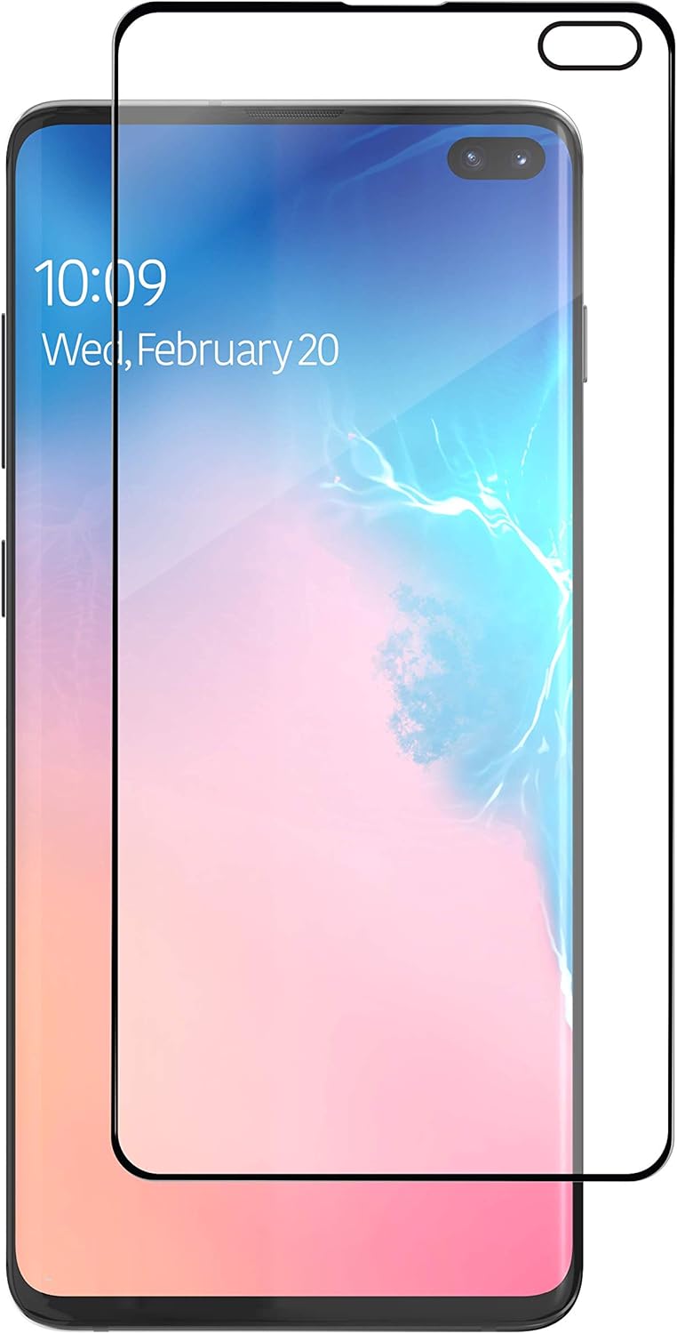ZAGG 200302956 Invisbleshield Glass Fusion – Vidrio híbrido de ingeniería – Protector de pantalla – Hecho para Samsung Galaxy S10+
