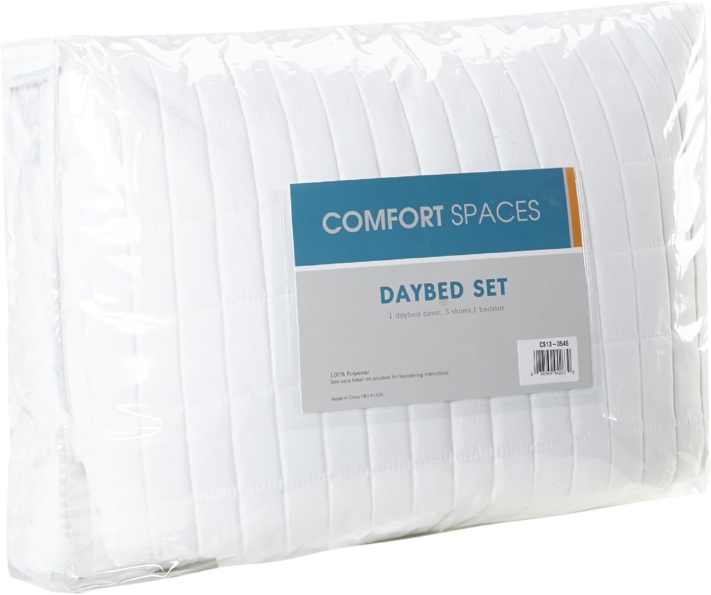 Comfort Spaces – Funda para sofá cama, acolchado doble cara de lujo, ropa de cama acogedora para todas las estaciones con falda de cama, fundas a