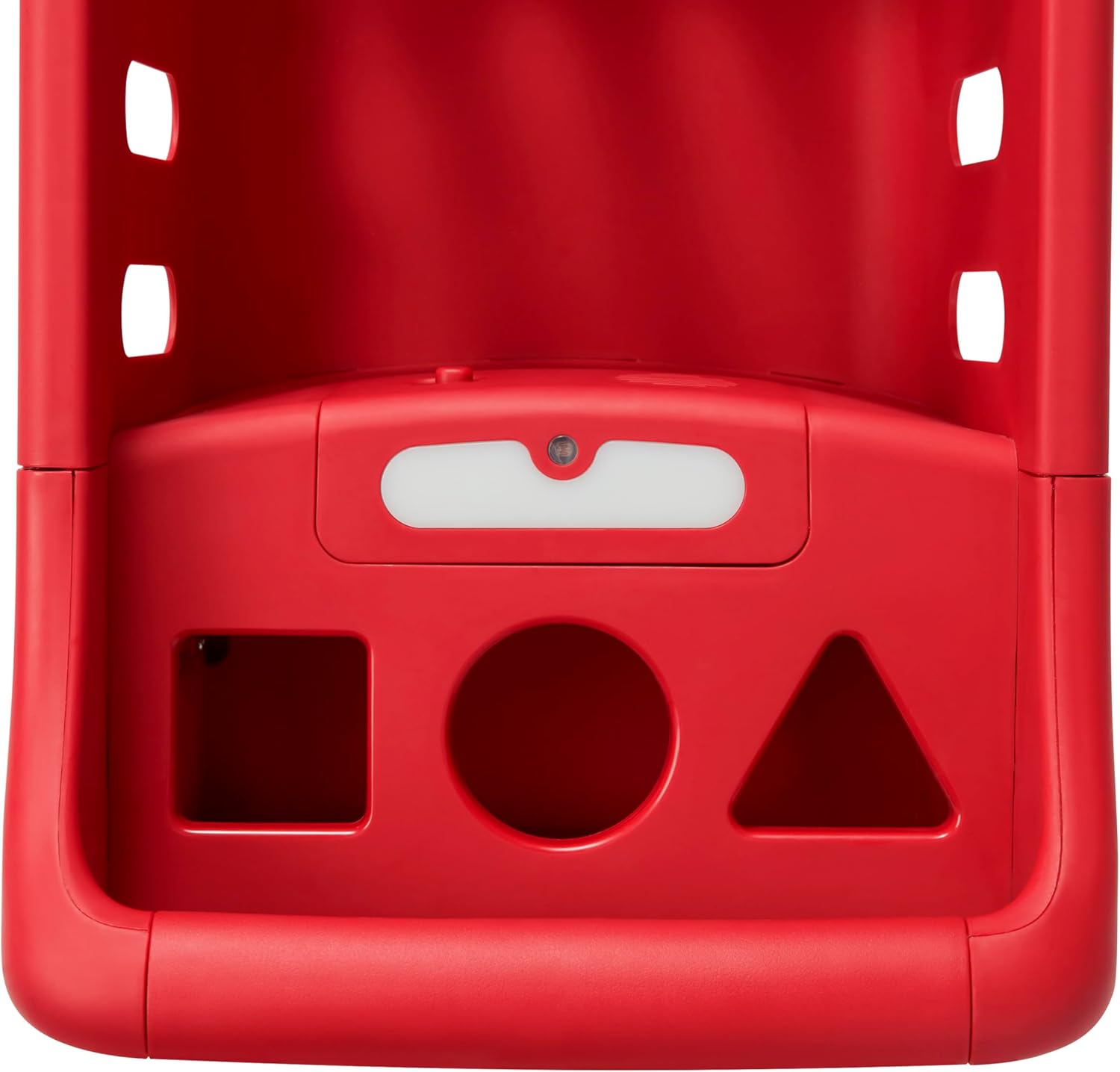 Radio Flyer Escanea y clasifica el carrito de compras con luces y sonidos, andador de bebé con ruedas, carrito de compras rojo para niños a partir