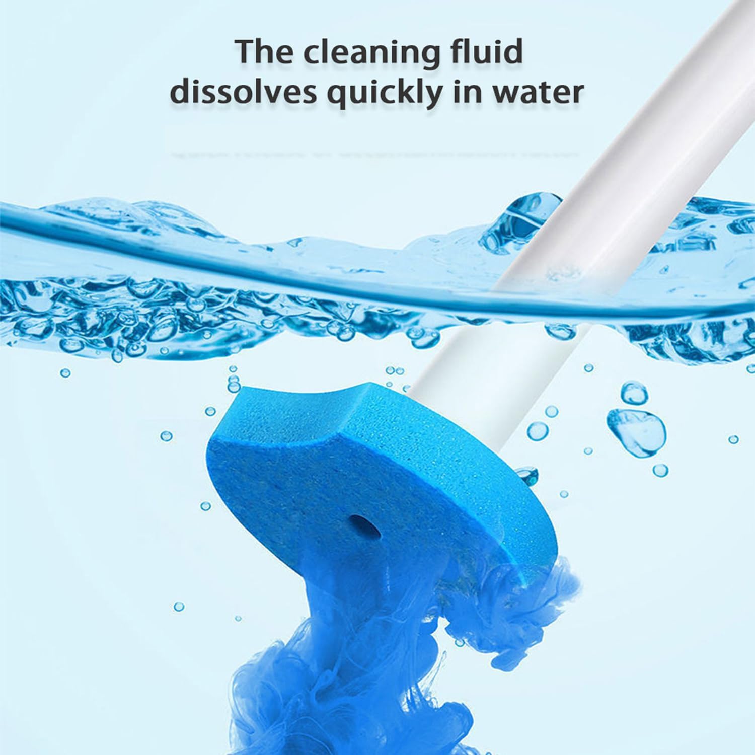 KIRIKIT – Varita de inodoro con 40 repuestos, limpiador desechable para inodoro montado en la pared con kit de limpieza para baño, accesorios de