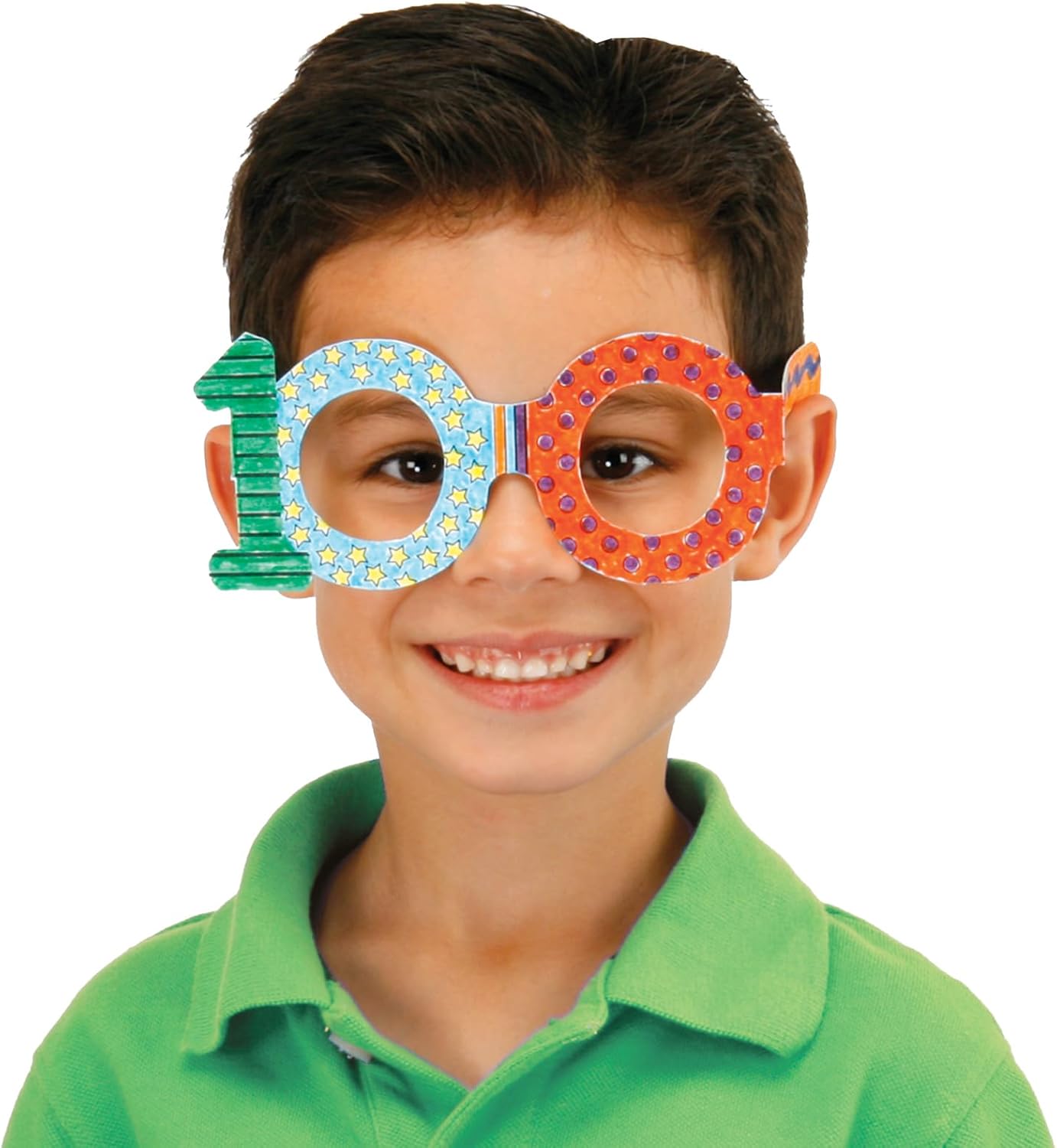 ready-to-decorate 100 Day anteojos y coronas Kit