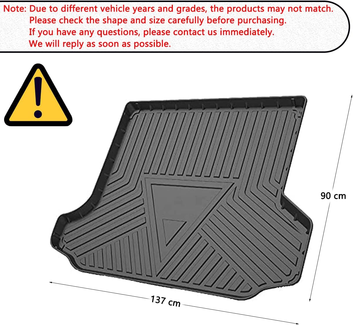 Equinox & Terrain – Protectores de carga para todo tipo de clima, modelado 3D, TPO, resistentes e impermeables, para maletero, para maletero,