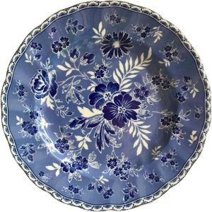 LUCBEI Platos de cena Plato de comedor de cerámica azul y blanco Plato de carne vintage Plato de postre Restaurante Hogar Cafetería Postre Plato LUCBEI Platos de cena Plato de comedor de cerámica azul y blanco Plato de carne vintage Plato de postre Restaurante Hogar Cafetería Postre Plato