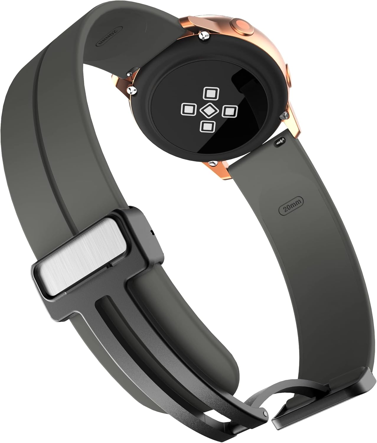 20mm Magnetic for Samsung Galaxy Watch 654 Band 40mm 44mmGalaxy 64 Classic 47mm 43mm46mm 42mmGalaxy Watch 5 Pro Band 45mmGalaxy 3 41mmActive2,20mm