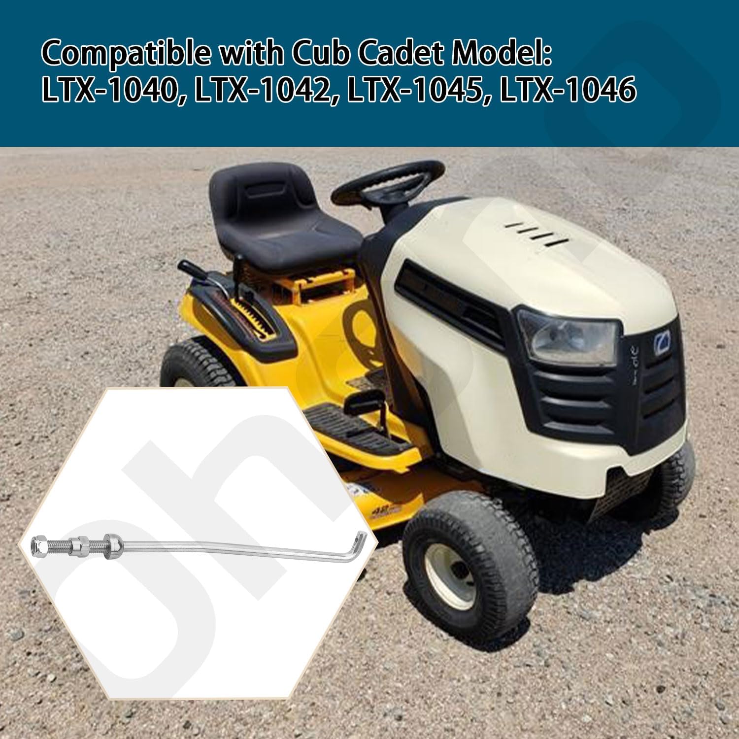 Ohoho 747-04944B – Barra de elevación para tractor de césped compatible con MTDCub Cadet, compatible con modelos 247289050, 247289020, 247289040,