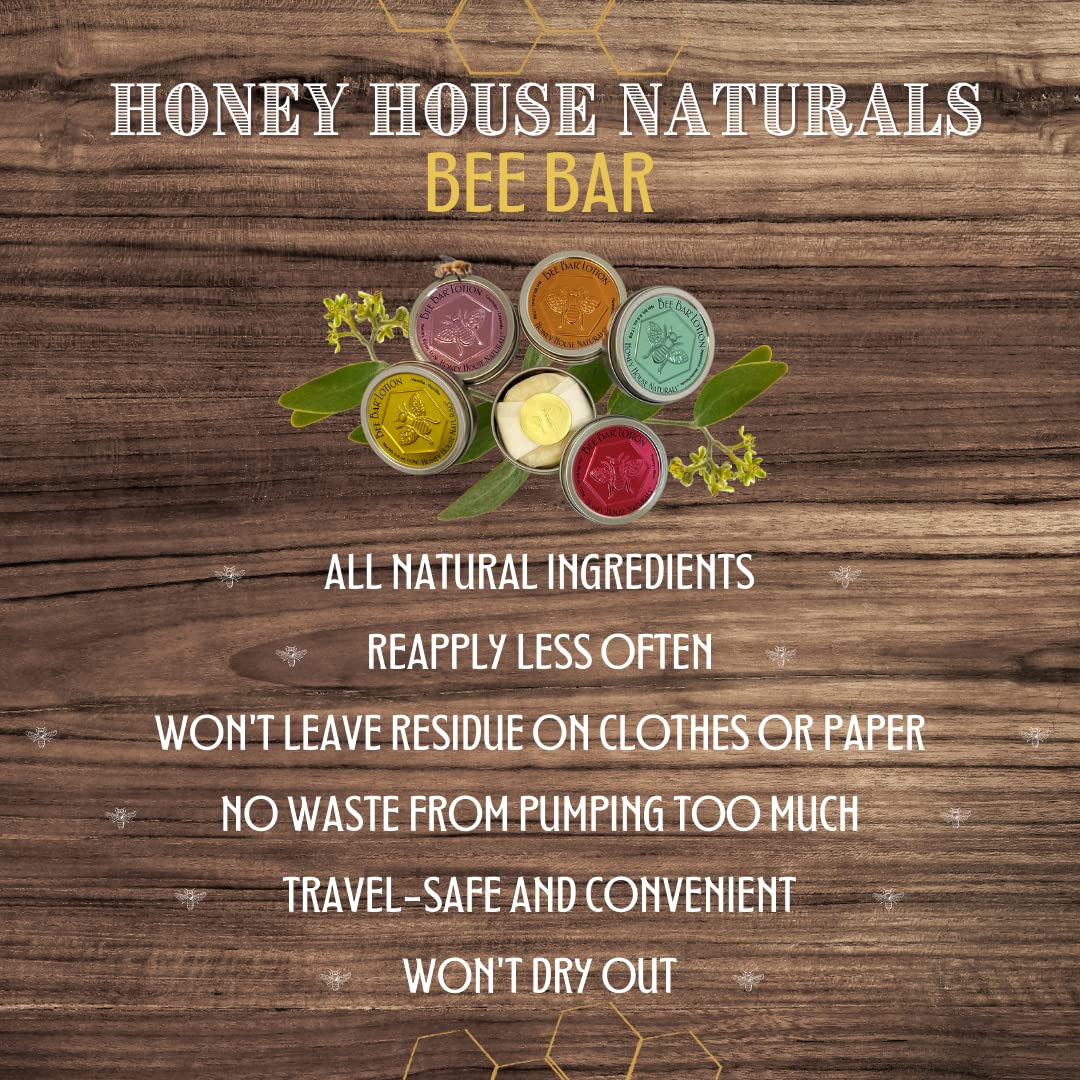 Honey House Naturals Duo  Lavanda  Pequeña .6 onzas y grande 2 onzas