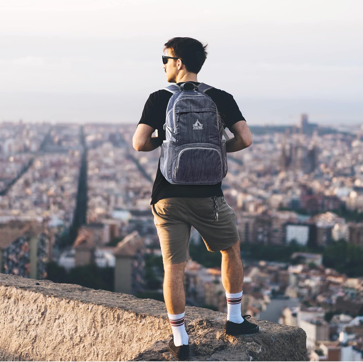 G4Free Mochila de senderismo de 30 l, ligera, plegable, para viajes, al aire libre, para hombres y mujeres