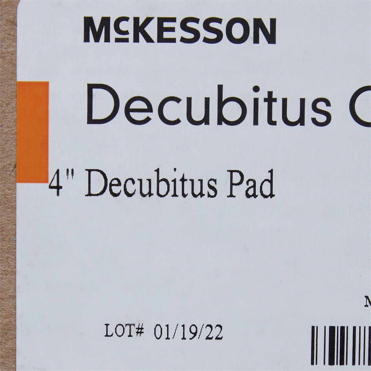 McKesson Cubrecolchón  Almohadilla de espuma contorneada para el cuidado de decúbito para úlceras, úlceras, úlceras por presión, úlceras por
