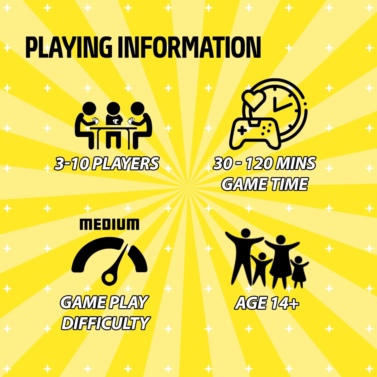 Rapid Around Family Edition – Juegos de mesa para mayores de 14 años, juegos de fiesta para adultos y adolescentes, divertido juego familiar