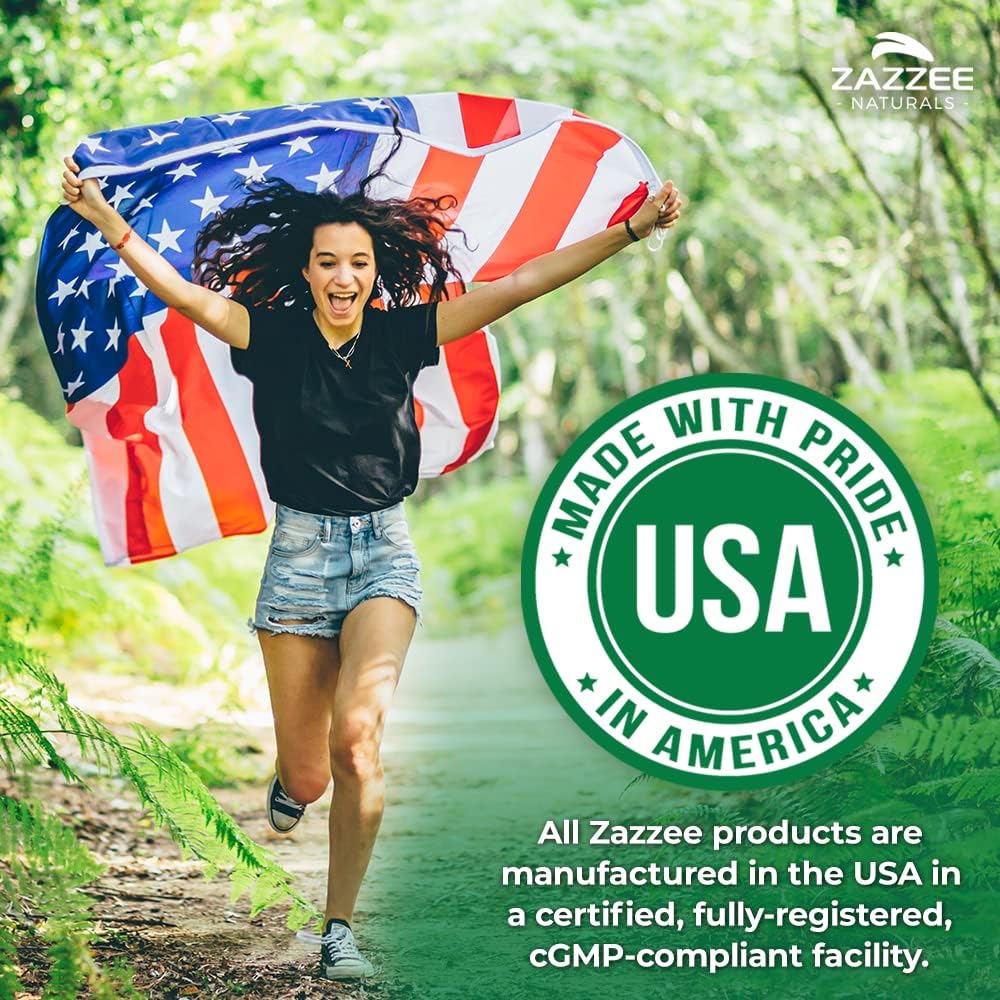 Zazzee USDA Organic Stinging Ortiga Extracto 201, 9000 mg de fuerza, 120 cápsulas veganas, suministro para 4 meses, concentrado, extracto
