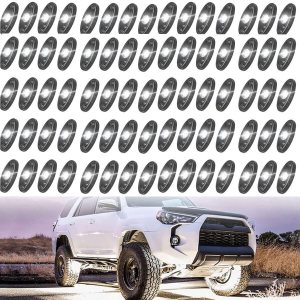 120Pods – Luces LED blancas de neón para coche, camión, ATV, SUV, luz brillante debajo del cuerpo, iluminación de guardabarros 120Pods – Luces LED blancas de neón para coche, camión, ATV, SUV, luz brillante debajo del cuerpo, iluminación de guardabarros