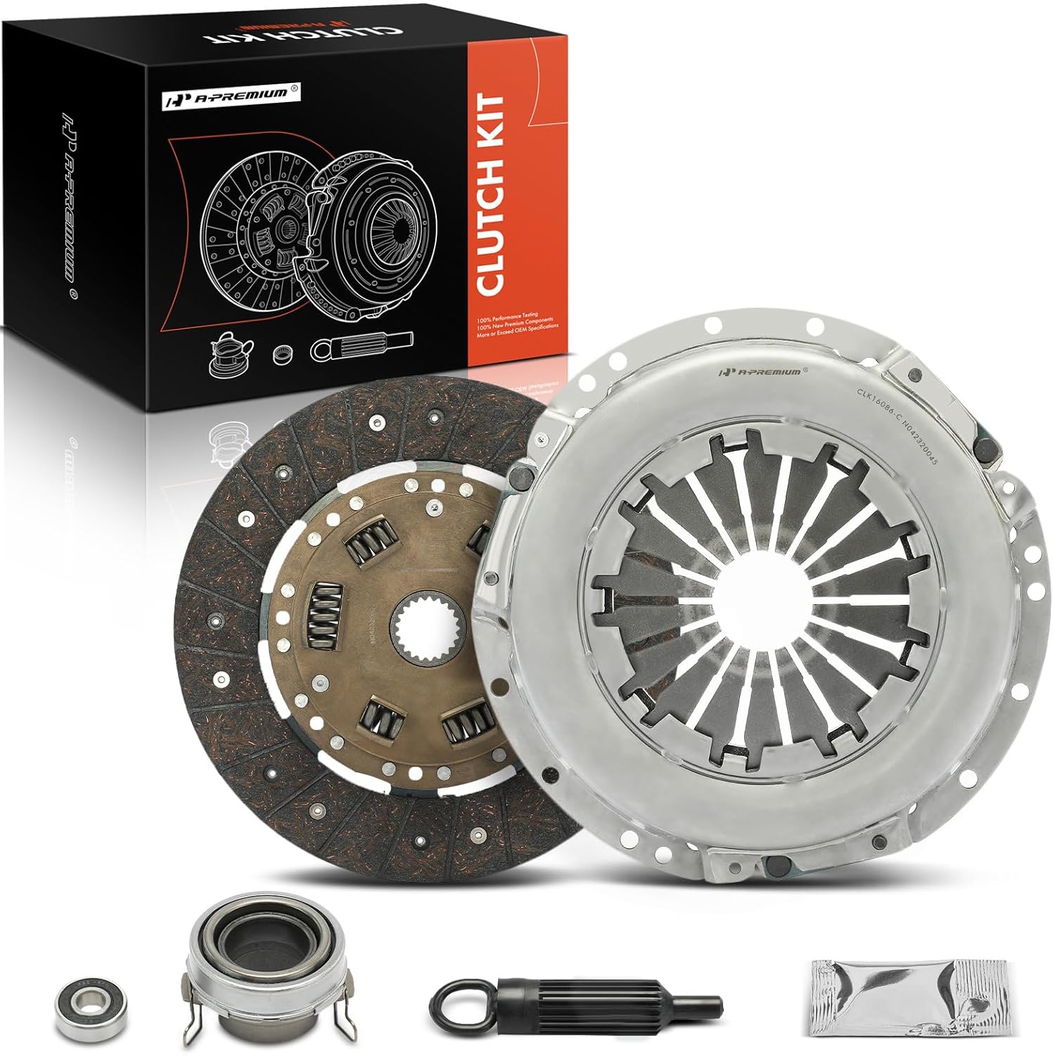 A-Premium Juego de embrague de transmisión compatible con Toyota Tacoma 1995-2004, Supra 1989-1998, Previa 1991-1994 y Lexus SC300 1992-1997, 2.4L