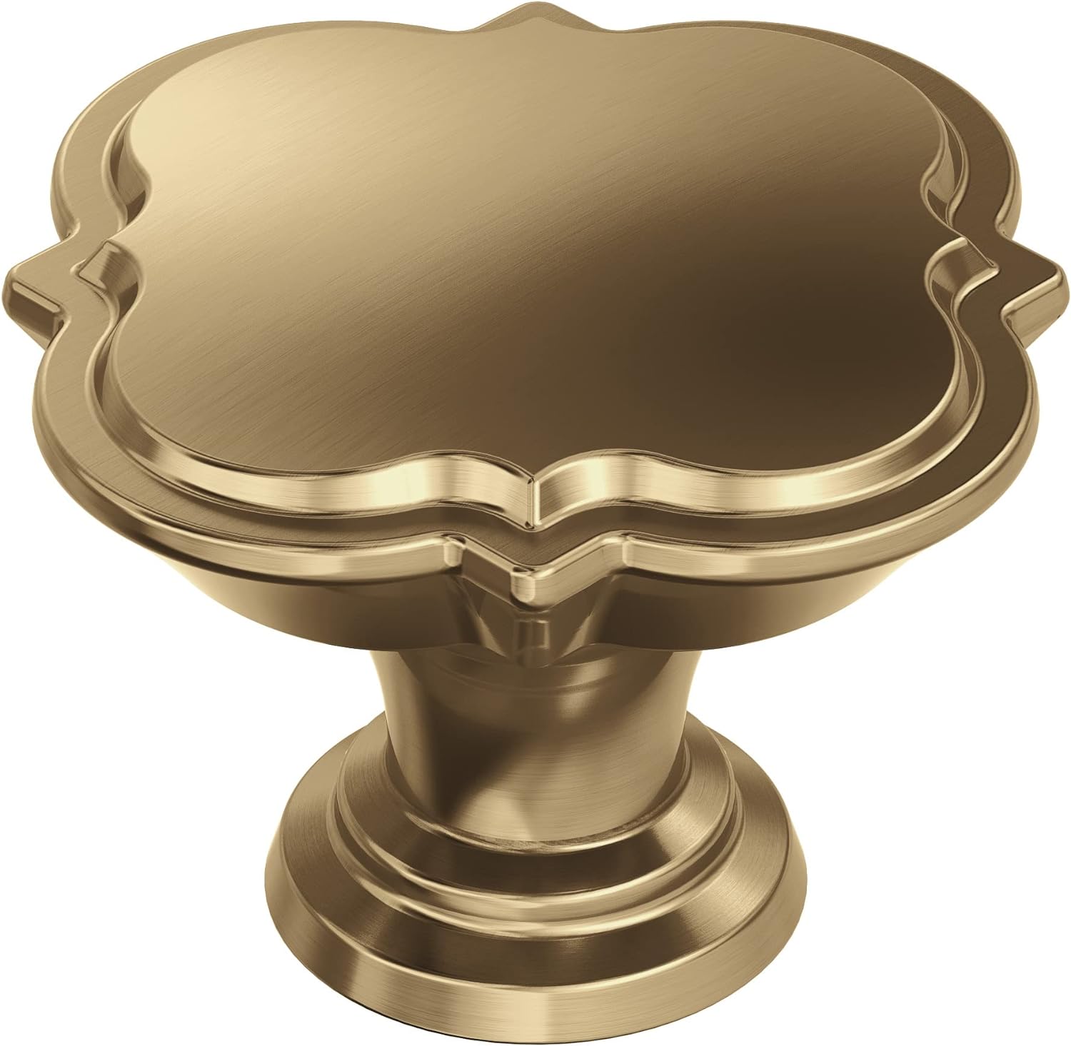 Amerock  Pomo de gabinete  Bronce champán  Pomo de cajón de 1-34 pulgadas (1.732 in) de diámetro  Grace Revitalize  Herrajes para cocina y baño