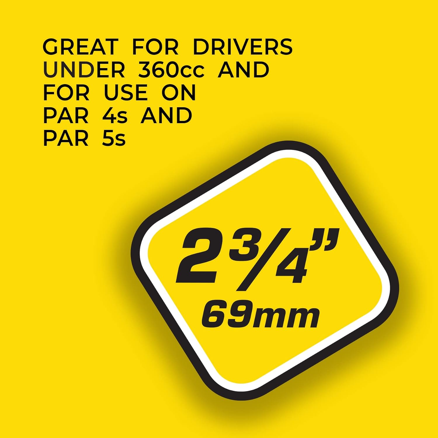 Pride Performance Striped Golf Tees (Pack of 30), 2-34″,