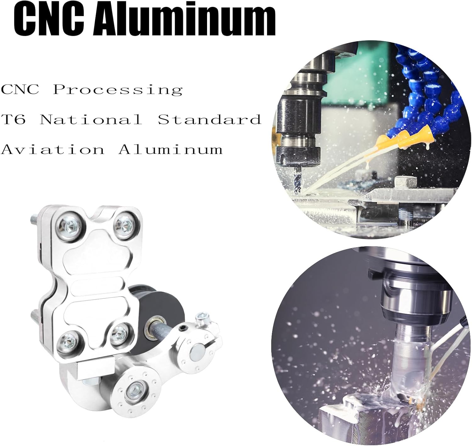 Universal motocicleta CNC aluminio cadena tensor modificado accesorios regulador aleación nuevo rodillo automático rueda herramientas para moto