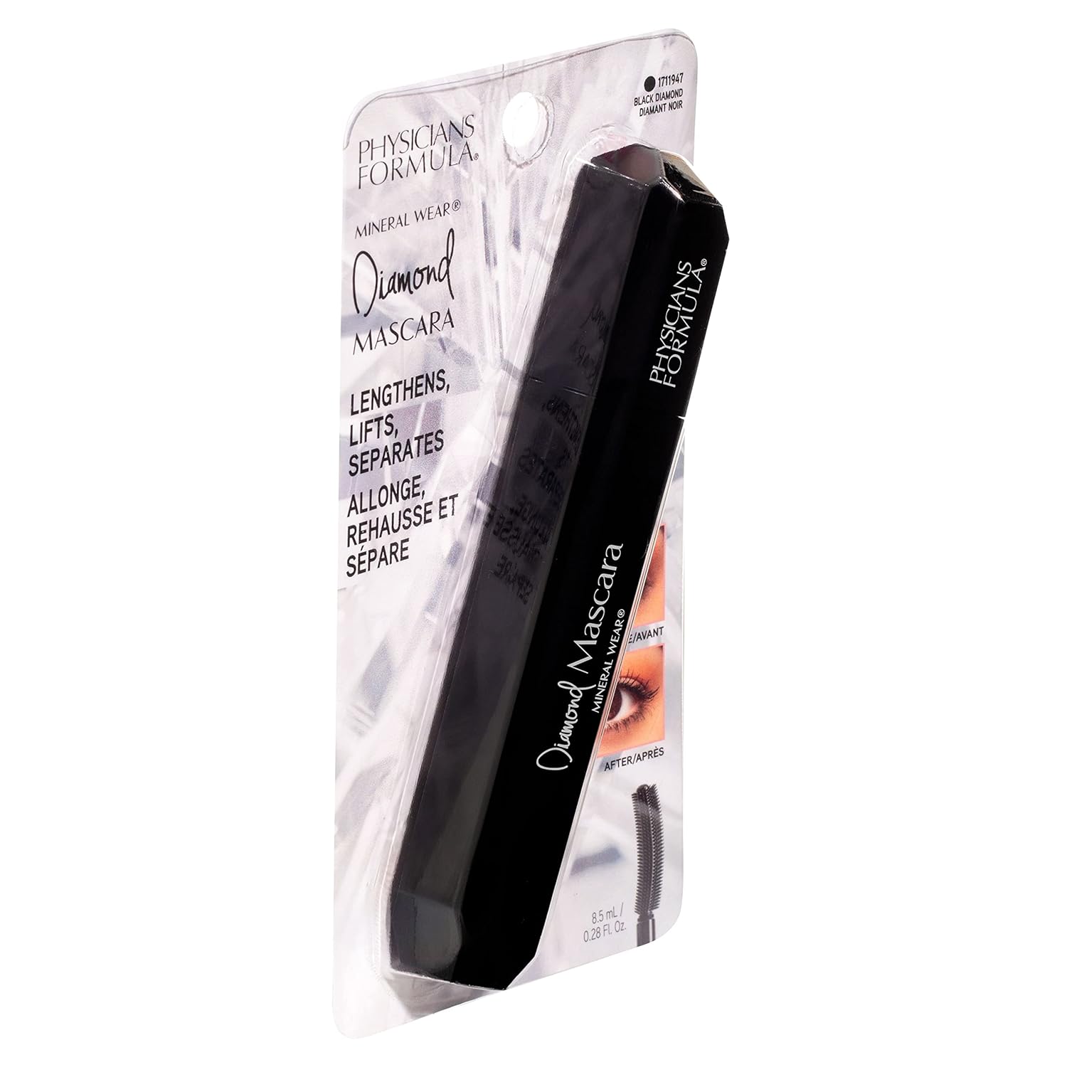 Physicians Formula Mineral Wear – Máscara de diamante con diamante negro