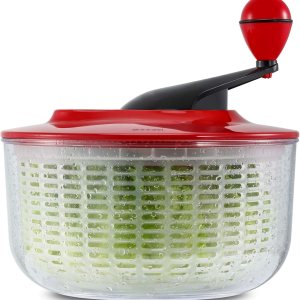 Escurridor de ensalada de gran capacidad de 5 litros, fácil de limpiar, con cuenco, lavadora y secadora, apto para lavavajillas, ideal para verduras Escurridor de ensalada de gran capacidad de 5 litros, fácil de limpiar, con cuenco, lavadora y secadora, apto para lavavajillas, ideal para verduras
