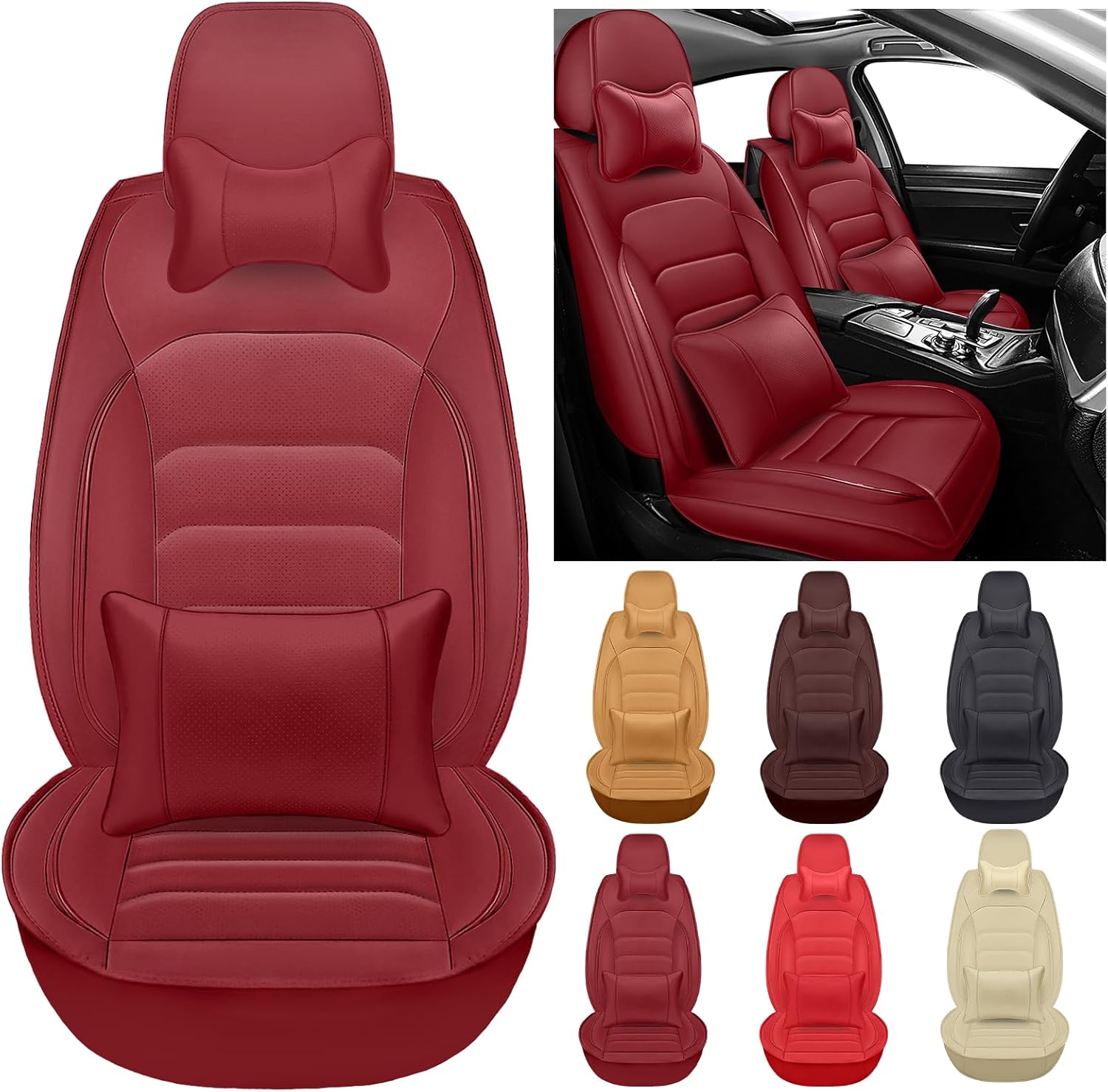 Funda de asiento de automóvil para Mazda CX-5 2013-2023, de piel de alta calidad, personalizable, para interior de automóvil, impermeables,