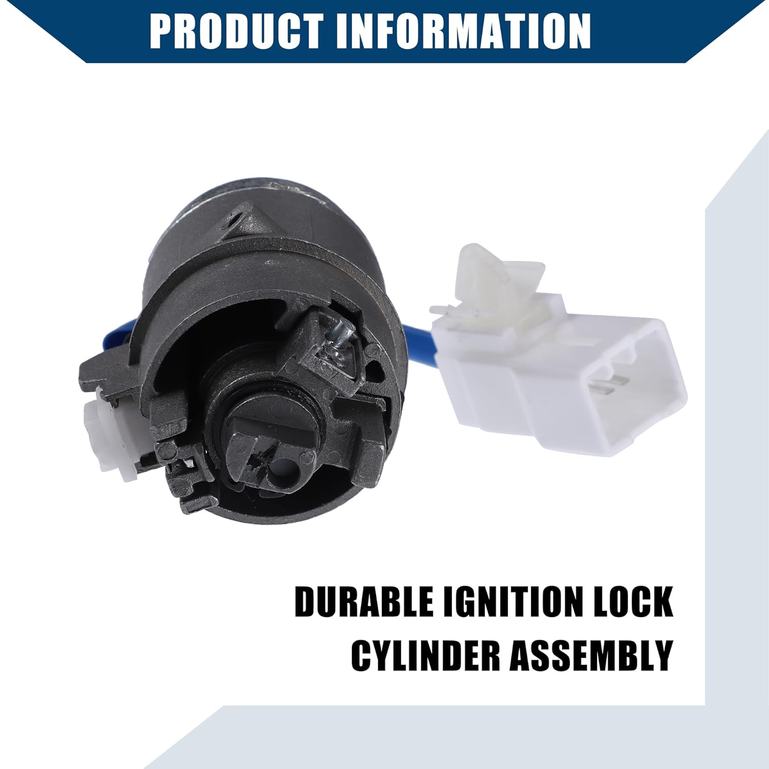 No.81920-1EA00 – Cilindro de bloqueo para interruptor de encendido de automóvil con 2 llaves para Hyundai Accent Sedan 2006-2011, juego de cilindros