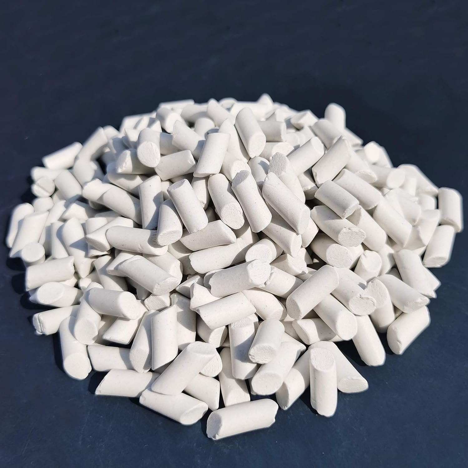 Medios de relleno de cerámica de 3 libras, 516 x 58 pulgadas, pellets de cerámica cilíndricos grandes para todo tipo de vasos