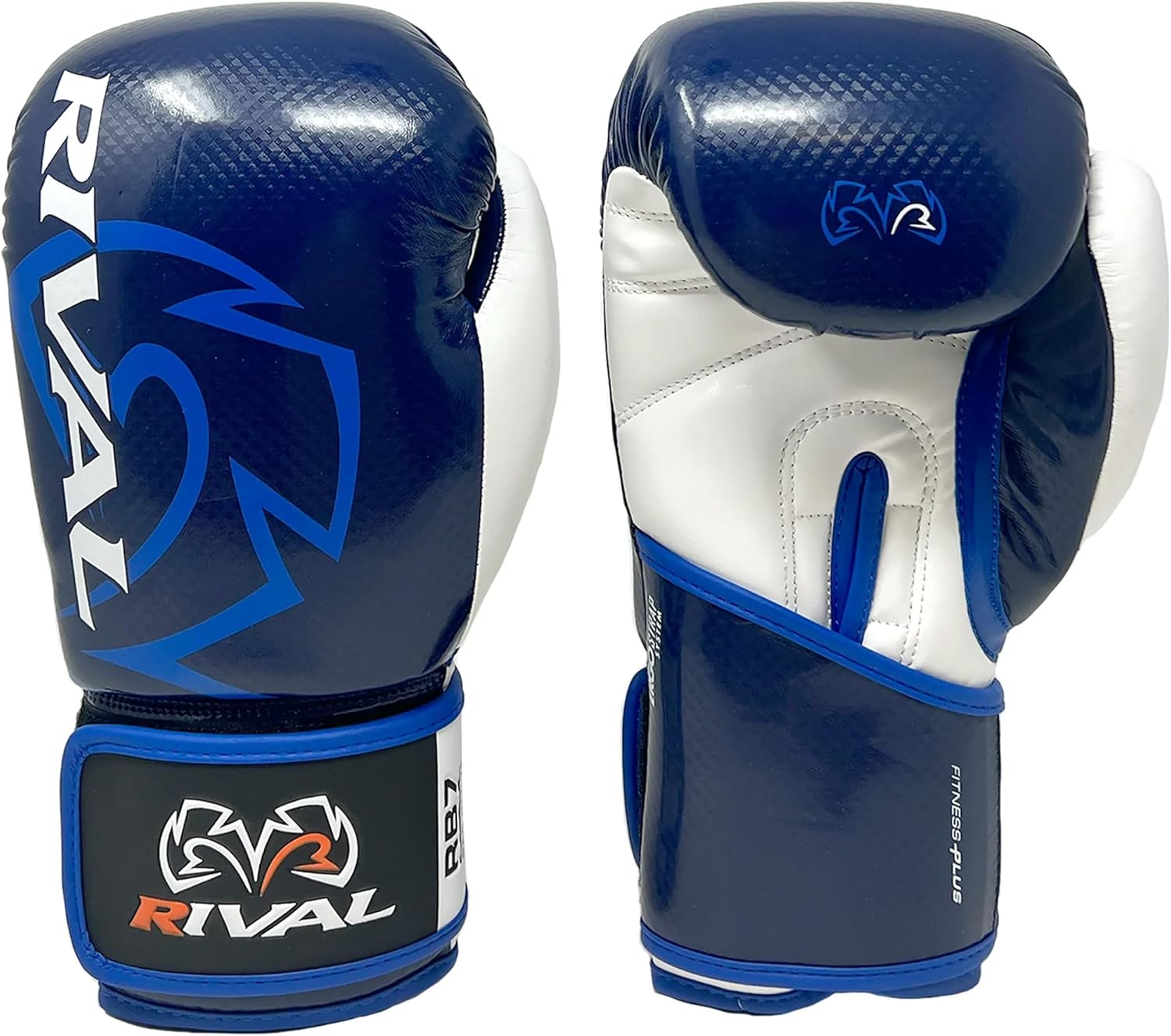 RIVAL Boxing RB7 Fitness Plus – Guantes de bolsa, sistema de correa Ergo y acolchado en capas de alta densidad para trabajo pesado en bolsas y