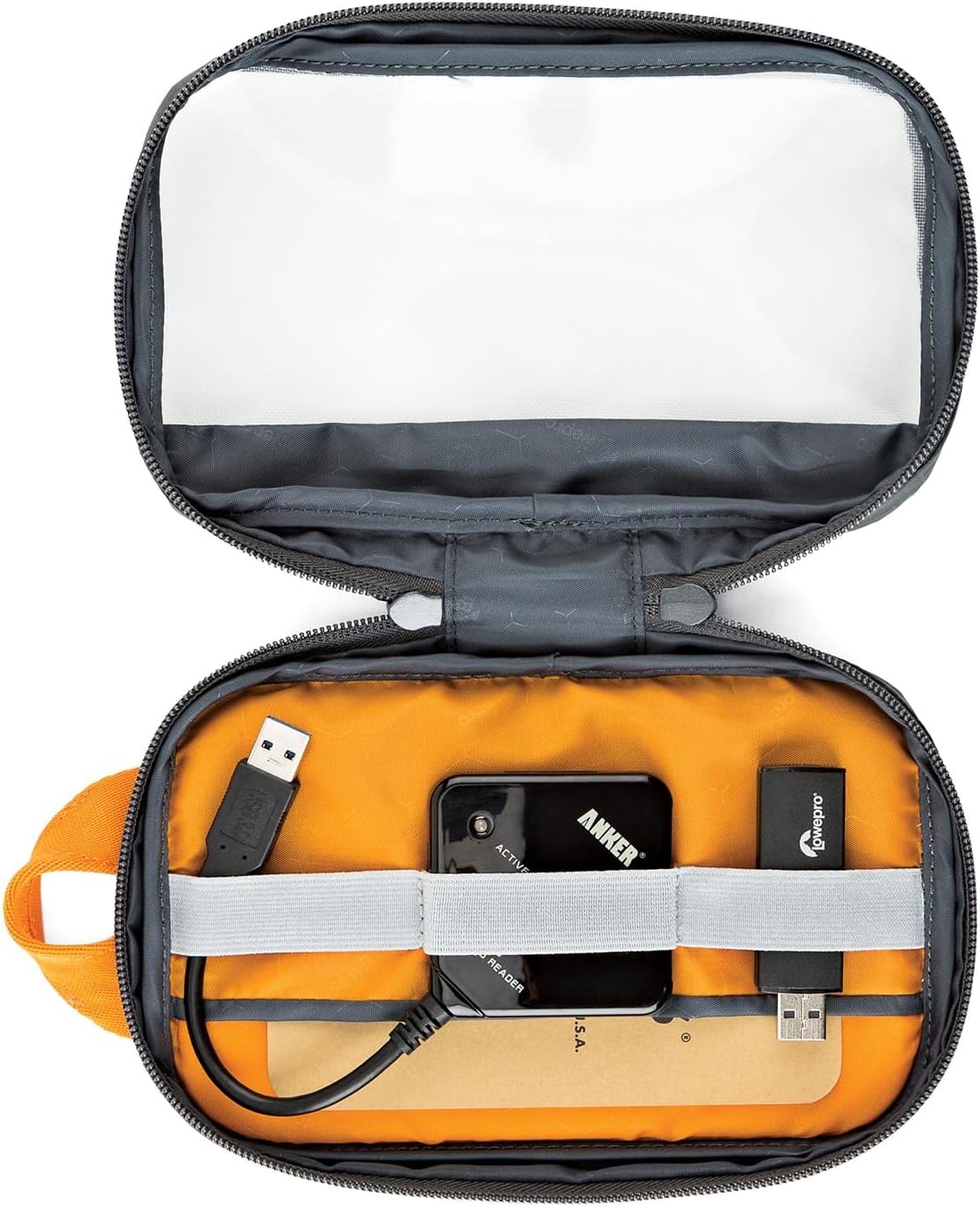 Lowepro GearUp Caso organizador de viaje y estuche de embalaje para almacenar y proteger dispositivos digitales