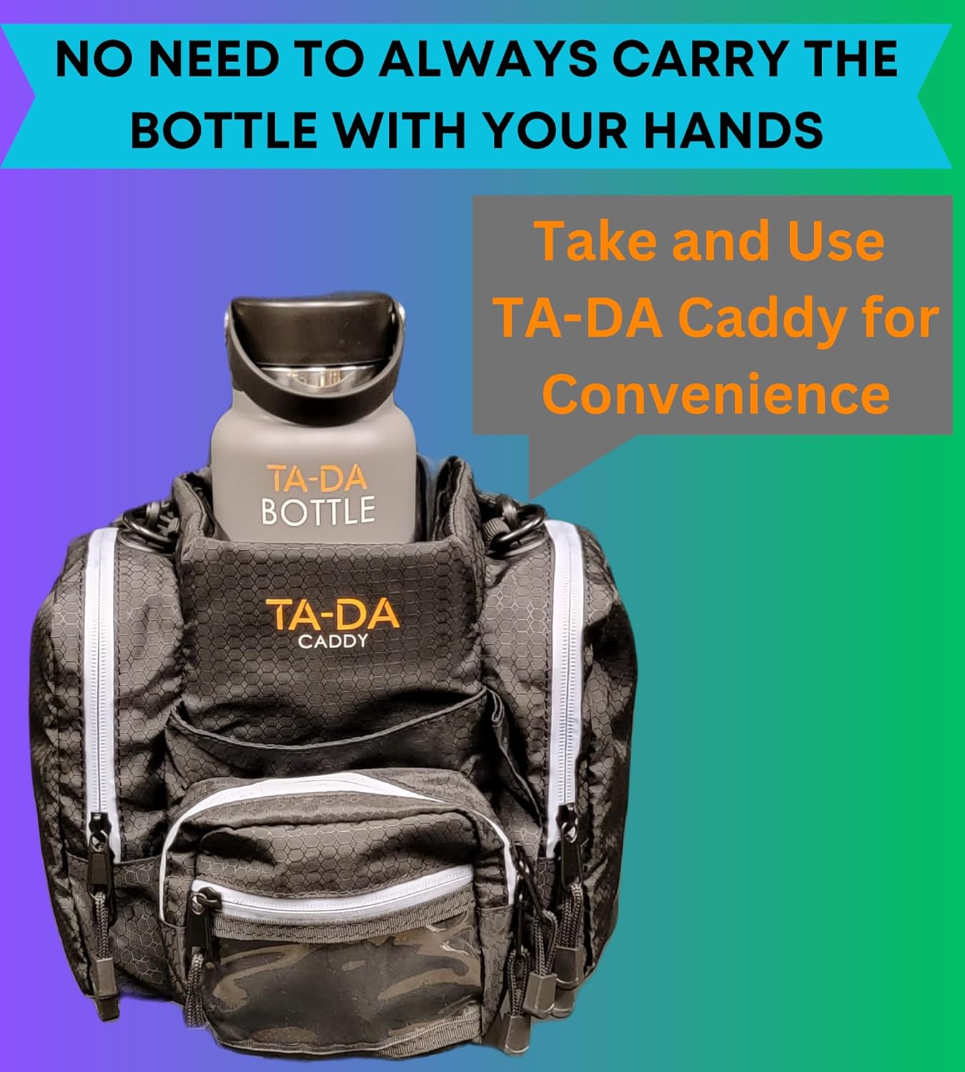 TA-DA Botella, varios tipos (acero inoxidable)