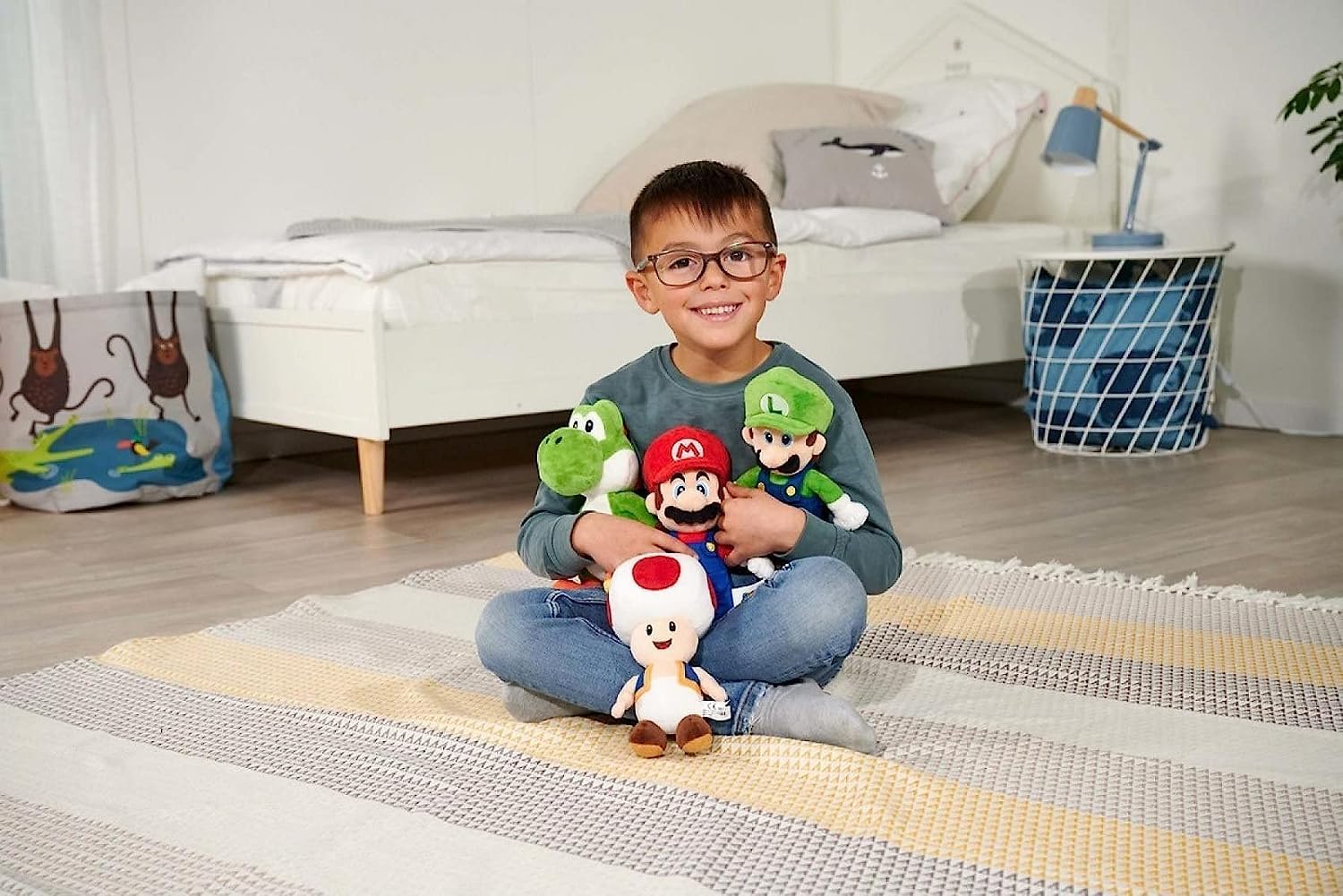 Simba Peluche oficial de Luigi de 8 pulgadas