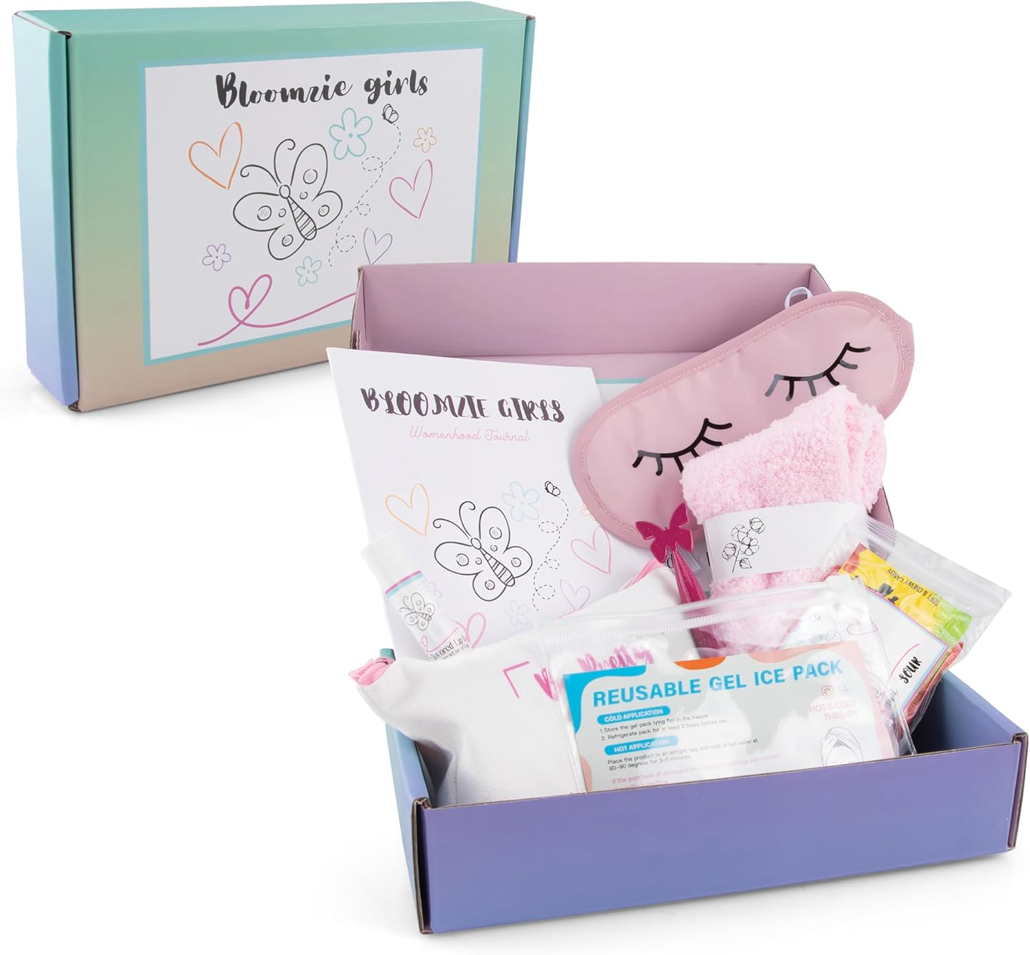 Kit de primer período para niñas  Kit menstrual para el primer período menstrual caja cómoda para preadolescentes con bolsa para llevar para niñas