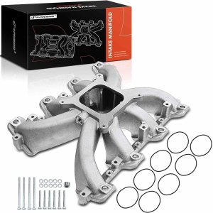 A-Premium Colector de admisión de altura media superior EFI de aluminio para motor con sellos y pernos 8Cyl 5.7L 6.0L Compatible con Chevy 98-02 A-Premium Colector de admisión de altura media superior EFI de aluminio para motor con sellos y pernos 8Cyl 5.7L 6.0L Compatible con Chevy 98-02