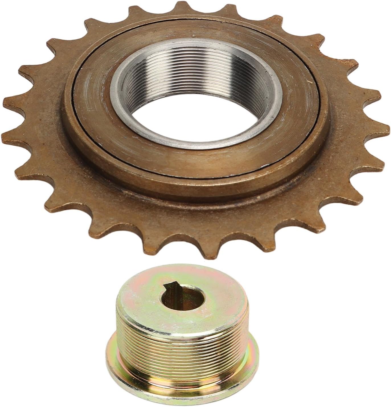 Freewheel Juego de adaptadores de accionamiento izquierdo de hierro construcción robusta para motor MY1016Z MY1016 MY1018 MY1020