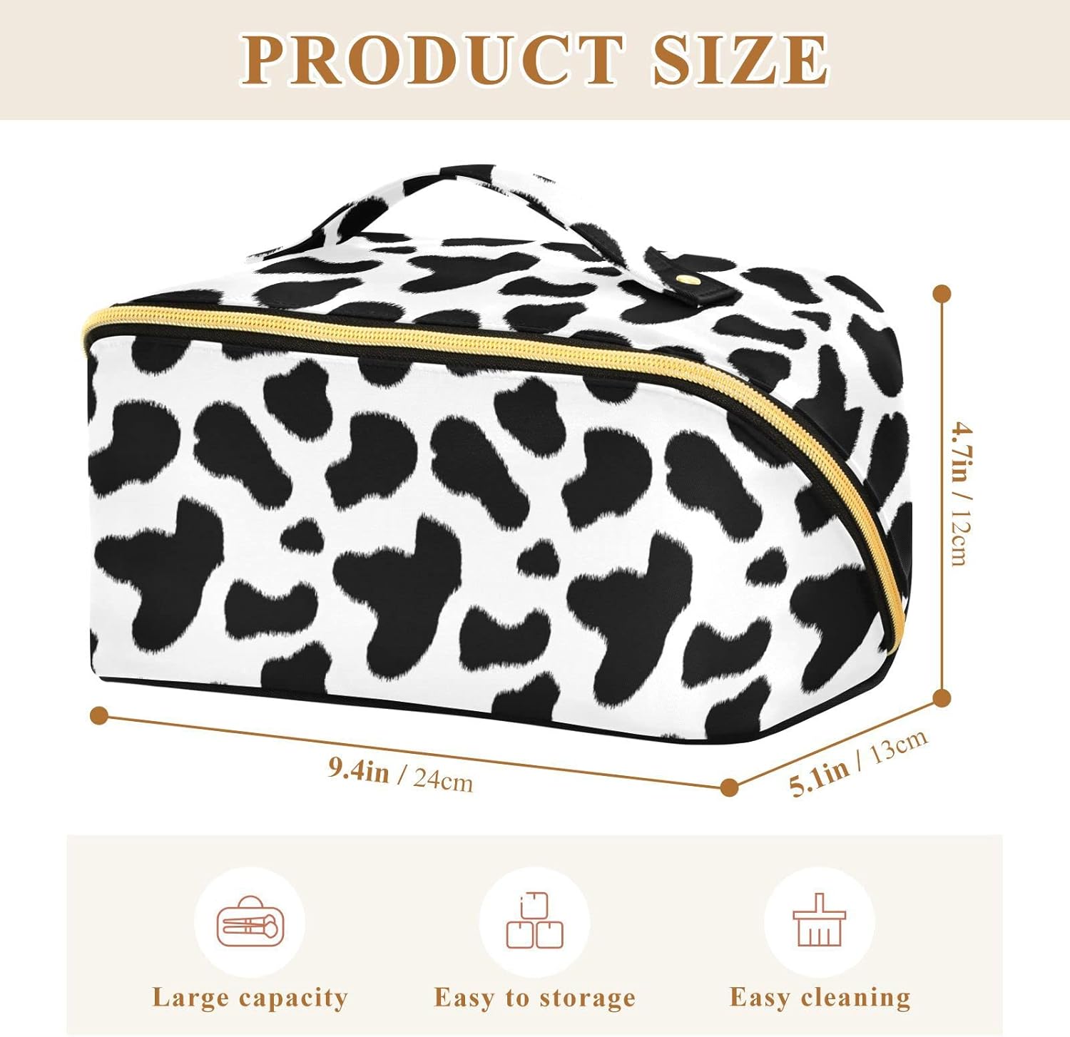 Bolsa de maquillaje de rombos, bolsas de maquillaje portátiles de gran capacidad para mujeres y niñas, estuche de cosméticos multifuncional de