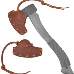 Funda de cuero duradera para hacha, cubierta de cabeza de hacha, protector de hoja de hacha, herramienta de camping Funda de cuero duradera para hacha, cubierta de cabeza de hacha, protector de hoja de hacha, herramienta de camping