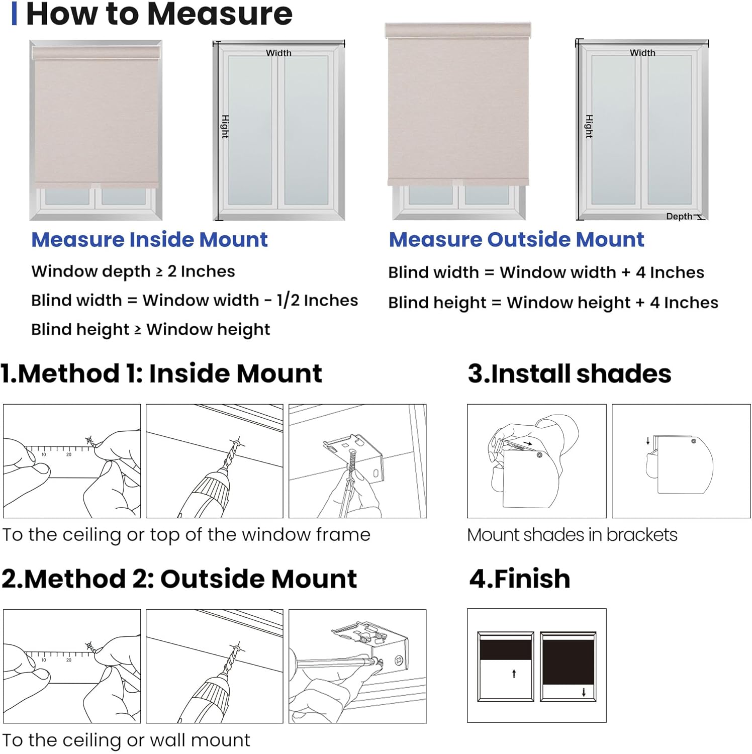 Persianas enrollables opacas sin cordones de jacquard a rayas con cenefa de cassette, aislamiento térmico, protección UV, persianas de ventana para