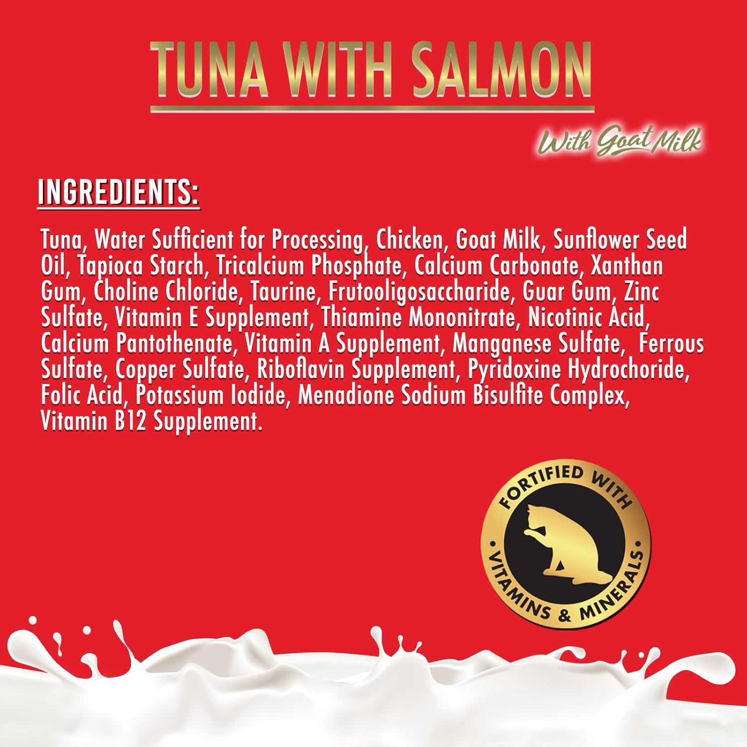 Fussie Cat Super Premium – Alimento húmedo enlatado para gatos en salsa de leche de cabra, latas de 2.47 onzas, caja de 24 paquetes con tapa de lata