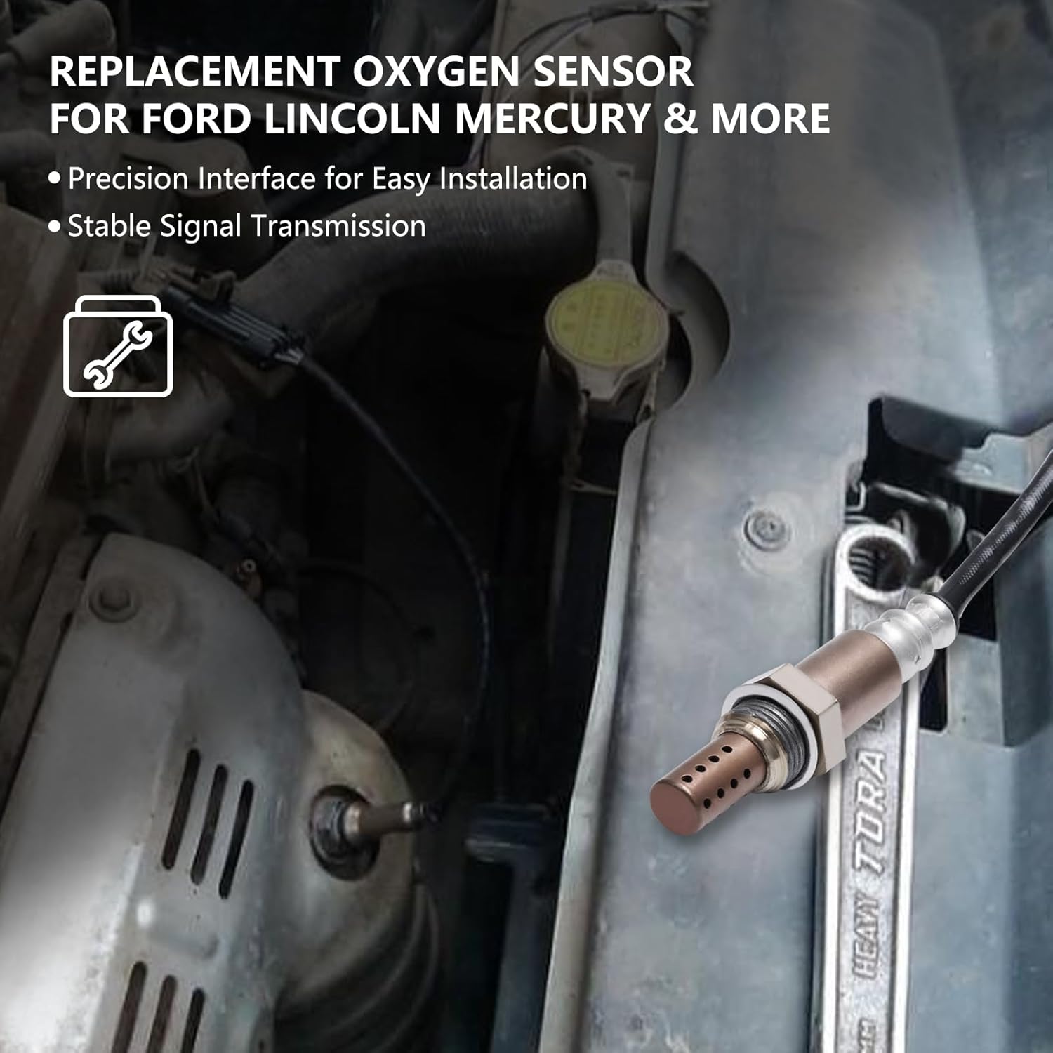 KERWINN 2 sensores de oxígeno O2 aguas arriba aguas abajo 234-4668 o2 sensor compatible con Cadillac Escalade Silverado GMC Sierra Yukon Pontiac